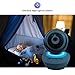 Moonybaby Video Baby Monitor with Camera and Audio, Large 4.3 Inches Screen, Extra 170 Degree Wide View Lens, Split Screen, Auto Night Vision, 2 Way Talk Back, Power Saving, Room Temperature