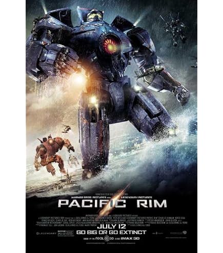 Amazon.com: Pacific Rim Movie Poster - Cherno Alpha - Jaeger