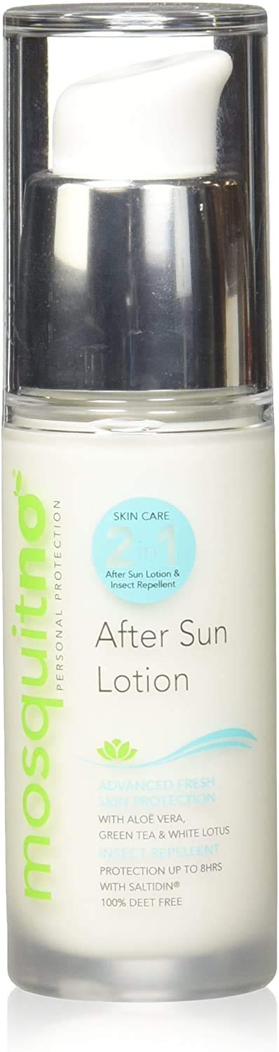 New in UK - MOSQUITNO 100% All Natural DEET Free Insect Repellent After Sun 100ML