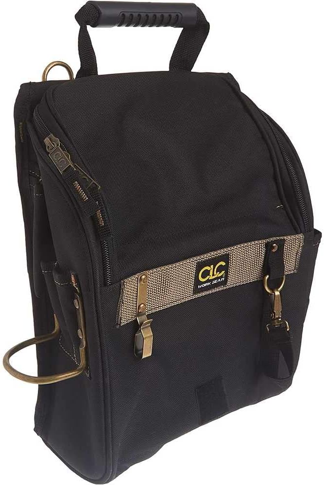 CLC Custom Leathercraft 1509 Zippered Professional Electrician Tool Pouch Black