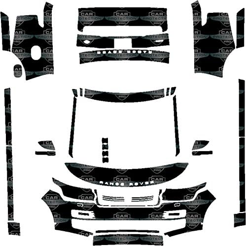 2014-2016 Land Rover Range Rover 3M Scotchgard PRO SERIES Clear Bra Paint Protection Film Complete Kit