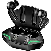 G11 Wireless Earbuds Bluetooth Headphones 5.2 Earphones, IPX7 Waterproof Bluetooth Earbuds with 30H Playtime, Stereo in-Ear Sports Headset with Charging Case, Mic, Touch Control for Running/Workout