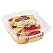 Yummy's Cookies Fresh Baked Homestyle Fruit Tarts - 10 oz. Crescent Filled Pastries (Assorted - Apricot - Raspberry)