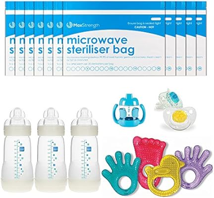 Bolsas de Esterilizador de Microondas Paquete de 10pc Premium de ...