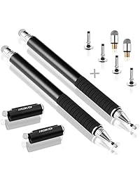 MEKO - Lápiz capacitivo 2 en 1 para pantallas táctiles, 2 piezas