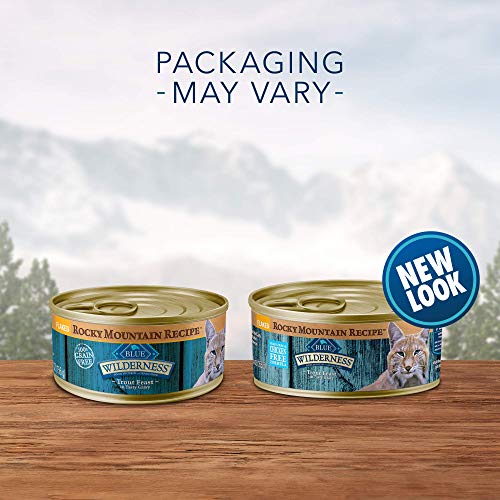 Blue Buffalo Wilderness Rocky Mountain Recipe High Protein Grain Free, Natural Adult Flaked Wet Cat  - //medicalbooks.filipinodoctors.org