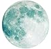 Amaonm 30cm Glow in The Dark Moon Wall Sticker Decorative Removable Night Luminous Moon Wall Decals Decor for Kids Bedroom Living Room Children's Room Ceiling Nursery Room