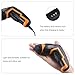 Tacklife SDP50DC Cordless Rechargeable Screwdriver 3.6-Volt 2000mAh Li-ion MAX Torque 4N.m - LED, 31pcs Driver Bits, USB Charging, USB Charging Cable