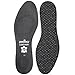 Pedag 2810 Vegetable Tanned Leather Insole Has Effective Active Charcoal Odor Protection, Black, Women's 10/Men's 7