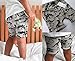 FEITONG Toddler Baby Boy's Dinosaurs Print Elasticity Short Pants (3 Years)