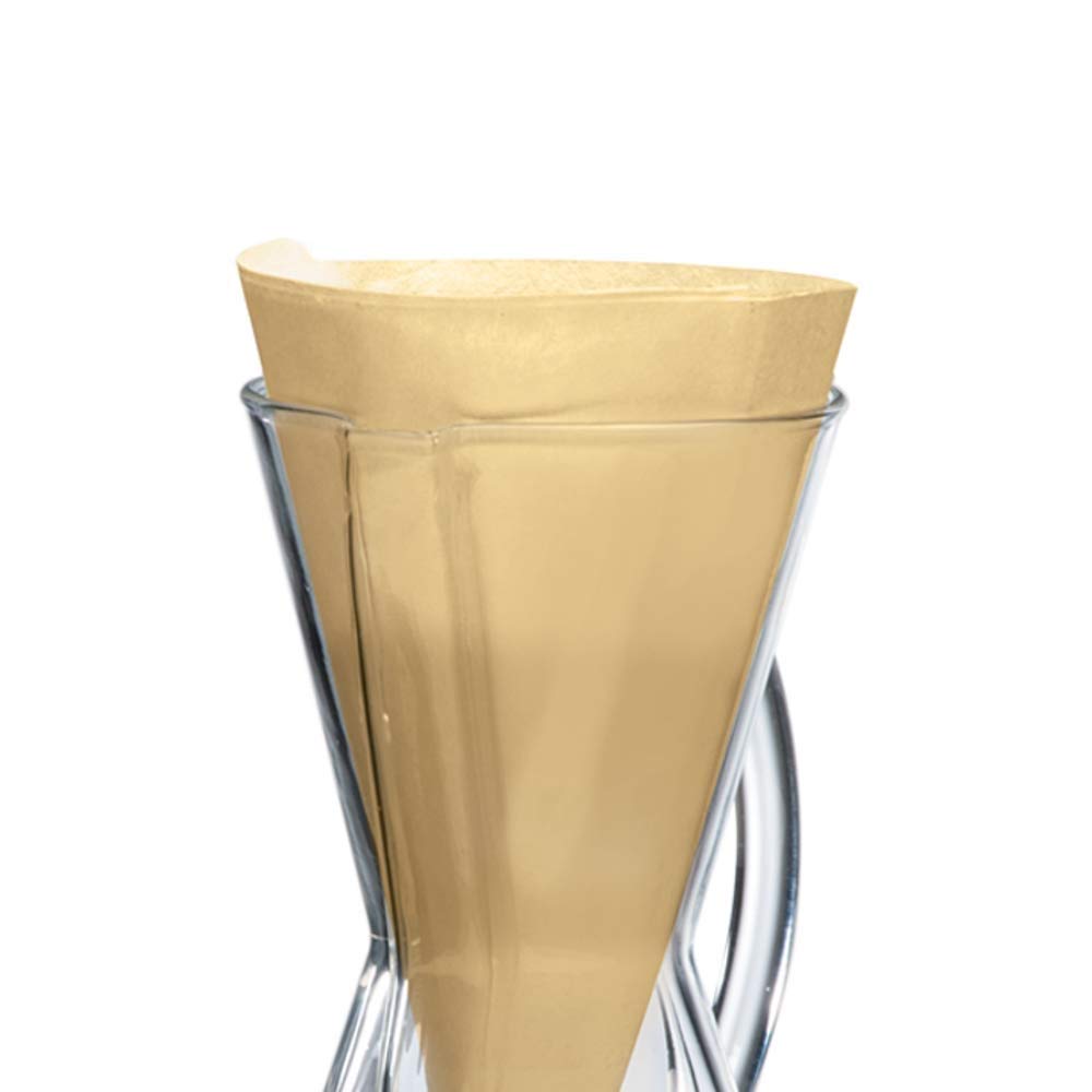 Chemex Filter - Natural Half Moon - 100 CT - FP-2N