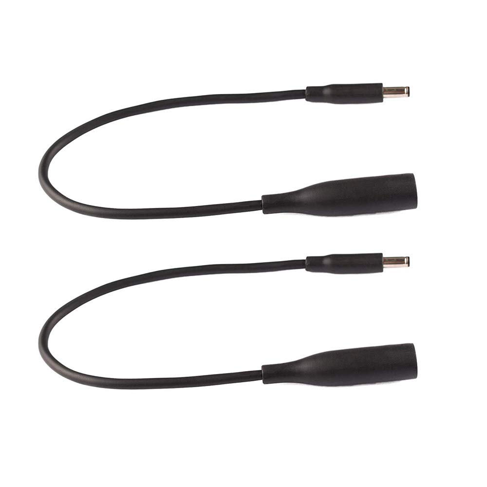 Dongle Tip Dc Power Converter Cable for D5g6m 0d5g6m Dell M3800 XPS 12 13 9350 3960 15 5930 5950 Inspiron 11 13 14 15 17 3000 5000 7000 2-Pack