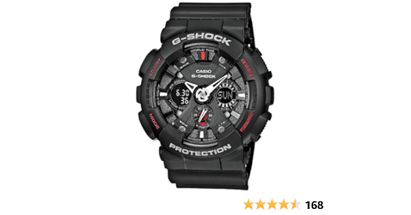 Amazon.com: Casio Men's Quartz Sport Watch with Plastic Strap, Black, 1  (Model: GA120-1A) : Clothing, Shoes \u0026 Jewelry