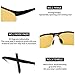 RAYSUN Men's Night Vision Glasses HD Polarized Anti-Glare Driving Sunglasses