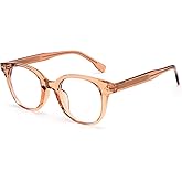 Dollger Blue Light Blocking Glasses For Woman Men Thick Frame Square Computer BlueLight Glasses Clear Lens Non-Prescription