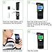 Majujululu MJJ904 Breathalyzer Portable Digital Alcohol Tester with 5 Mouthpieces, 3.7, Black