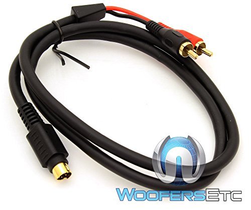 SLRCM.03 - Zapco 3 ft DIN-to-RCA Cable