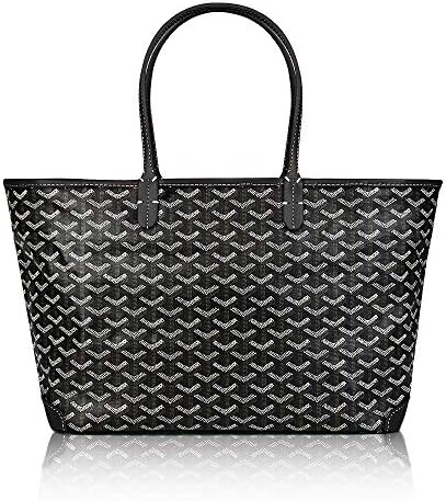 Hermosory Designer Shopping PU Tote Bag Set, Fashion Women Shoulder Bags Handbags with Key Ring