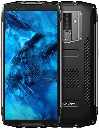 Blackview BV6800 Pro - 5.7 inch FHD 18:9 Screen Military Standard Smartphone,IP68 Waterproof Shockproof Dustproof,Octa Core 4GB+64GB, NFC,OTG,16MP Camera,Face ID(Black)