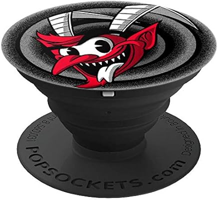 Amazon Com Funny Satan Head Baphomet 30s Old Cartoon Popsockets Grip And Stand For Phones And Tablets