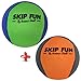 Water Balls Bounce On Water - Pool Ball & Beach Toys for Kids & Adults. Extreme Skipping Fun Games Everyone Will Love. Skip While Swimming & Keep Toddlers / Older Kids Having a Blast (Mixed, 2 Pack) primary