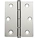 Flat Tipped Butt Hinge w/Removable Pin, 2