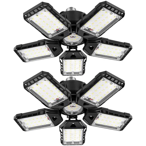Aoretic LED Garage Light 2 Pack