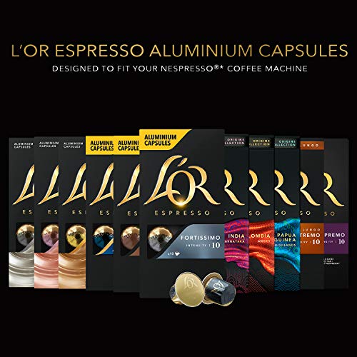 L’OR Espresso Kaffee Lungo Eleganta Intensität 6 – Nespresso®* kompatible Kaffeekapseln aus Aluminium - 10 Packungen mit… – Bild 6