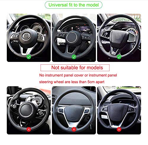 ZOORE Supporto Telefono per Auto, Porta Cellulare per Bocchette dell\'Aria, Rotazione 360 Gradi Universal iPhone Huawei Samsung GPS e Altri dispositivi Cellulari Car Regolabile cruscotto del Supporto