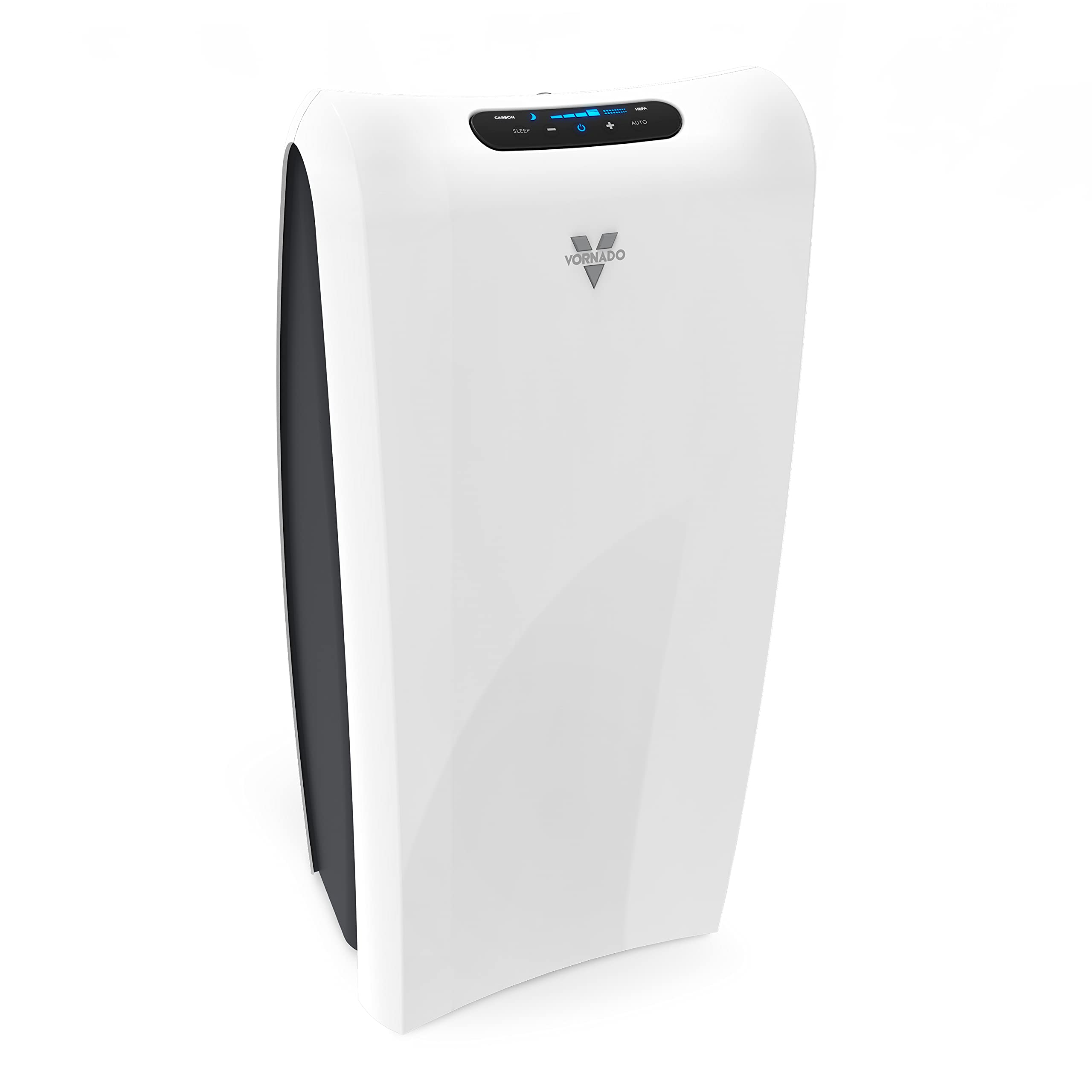 Vornado AC550 Air Purifier with True HEPA Filter, Captures Allergens, Smoke, Odors, Pollen, Dust, Mold Spores, Pet Dander, Ice White