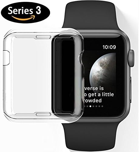 Amoyzx wcase-c15 3 Screen Protector, TPU All-Around, Ultra-Thin Cover for New Apple Watch Series - 0.3 mm