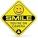 Bigtime Signs Smile You're On Camera Signs | Security System Surveillance Camera Sign - 12