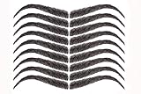 Cardani Eyebrow Tattoos #21 - Groomed Perfection Temporary Eyebrow Tattoo #21 Black
