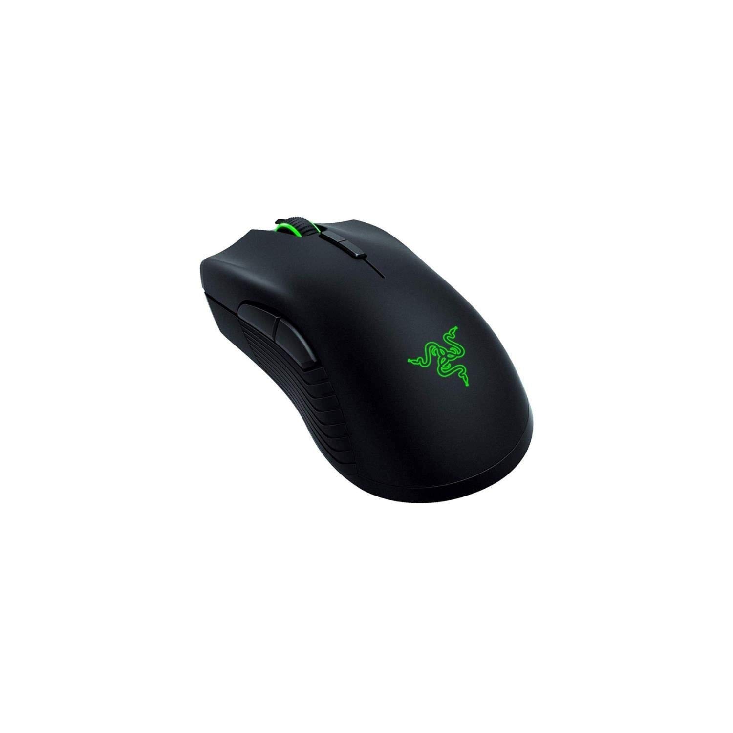 Razer Mamba Wireless - Wired/Wireless Gaming Mouse with True 16,000 DPI 5G Optical Sensor, 50 Hour Battery Life, Powered By Razer Chroma