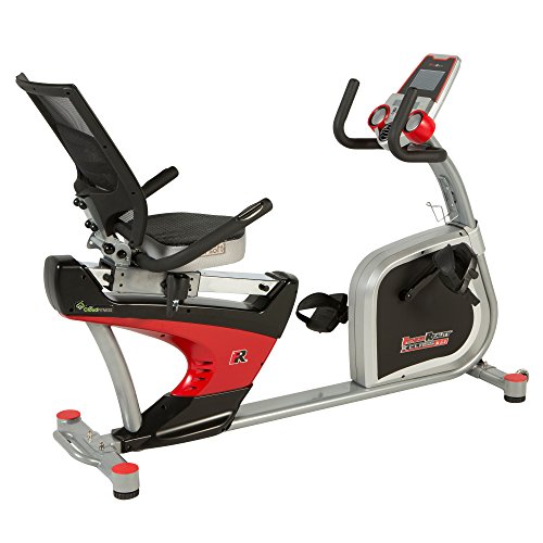 Fitness Reality XClass 410 Recumbent Exercise Bike, Air Soft Seat, Adjustable Lumbar Backrest