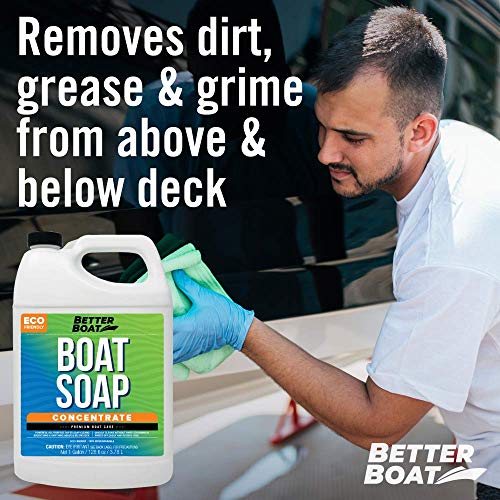 Premium Grade Boat Soap Concentrate Cleaner Boat Wash for Fresh and