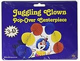 Juggling Clown Pop-Over Centerpiece Party Accessory (1 count) (1/Pkg)