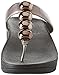 FitFlop Women's Rola Thong Sandals, Pewter, 7 M US
