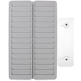 HAPINARY Attendance Card Holder Vertical Rack for