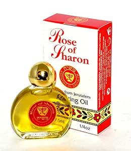 Rose Of Sharon Jerusalem Anointing Oil 0.25 Fl.Oz. From The Land Of The Bible (7290004251253)