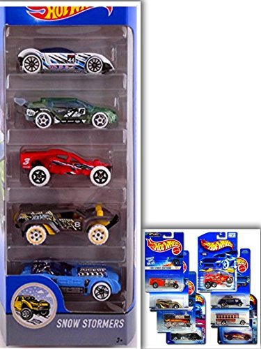 hot wheels snow stormers 5 pack
