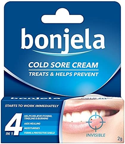 Bonjela Invisible Cold Sore Cream, 2g