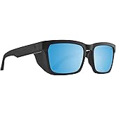 SPY Optic Helm Tech, Full Cover Square Sunglasses, Color and Contrast Enhancing Lenses
