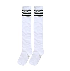 Bestjybt Women Long Thigh High Socks Cotton Warm