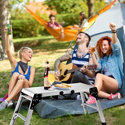 5 Finether+Aluminum+Platform+Portable+Non+Slip