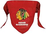 NHL Chicago Blackhawks Pet Bandana, Team Color, Small
