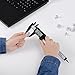Adoric Life Digital Caliper, Micrometer Caliper Measuring Tool, Auto-off Vernier Calipers with Inch/ MM Conversion, Large LCD Screen, 0-6Inch/150mm Carbon Fiber Gauge