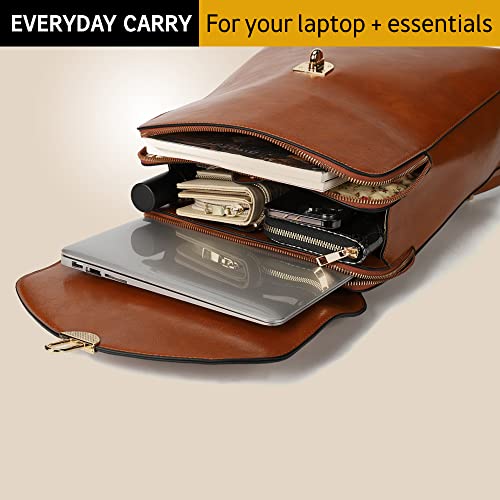 rofozzi Layla Large Backpack Purse for Women 13inch Laptop Backpack for Office Top Handle 3