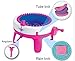 Round Loom Set,Knitting Board Rotating Double Knit Loom,Needles Knitting Machine Weaving Loom Kit for Adults/ Kids