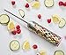 Stainless Steel Water and Fruit Infuser - Flavor Infusion for Beverages, Pitchers, Sports Water Bottles - Removable, Portable Tea and Herb Infusers - Liven Drinks with Fresh Fruits (6.5in x 2.7in)